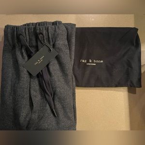Rag & Bone Mens Japanese Knit Wool Prospect Jogger Pants Size Medium Grey NWT
